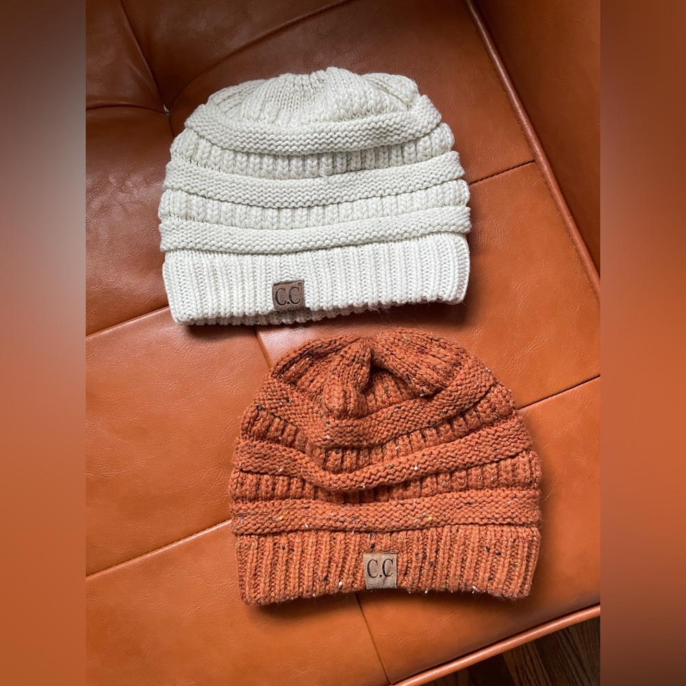 C.C Knit Beanie Bundle
